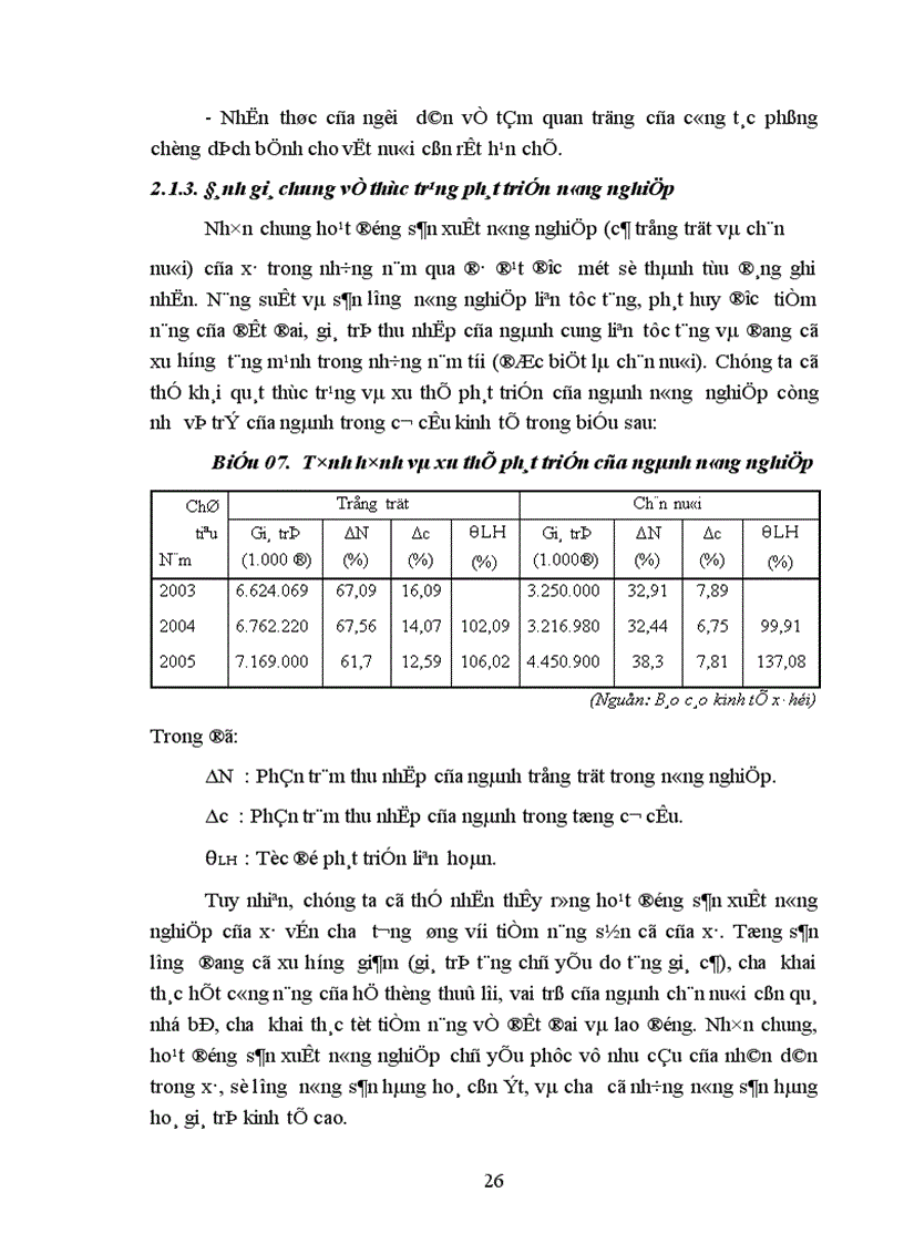 image for page Đánh giá hiệu quả cơ cấu tổ chức trong việc phát triển kinh tế xã hội nông thôn mới ở xã Đông Phương Yên huyện Chương Mỹ tỉnh Hà Tây