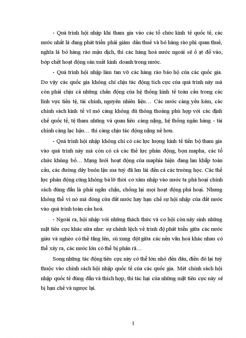 image for page Cơ hội và thách thức đối với các doanh nghiệp Việt Nam trong quá trình hội nhập kinh tế quốc tế 1