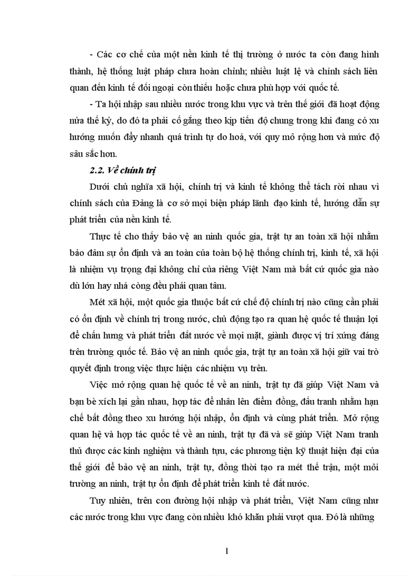 image for page Cơ hội và thách thức đối với các doanh nghiệp Việt Nam trong quá trình hội nhập kinh tế quốc tế 1