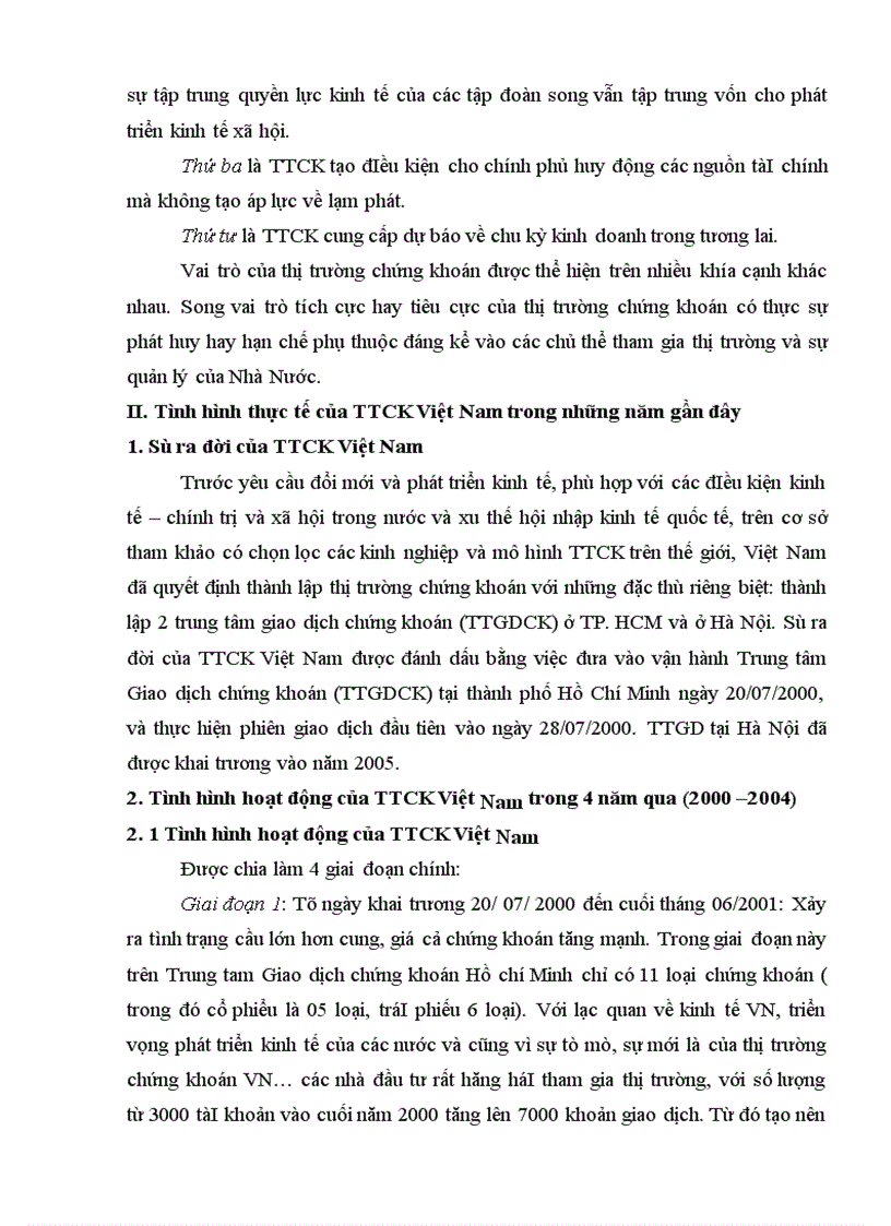 image for page Thị trường chứng khoán Việt Nam và một số vấn đề đang đặt ra để tiếp tục phát triển 1
