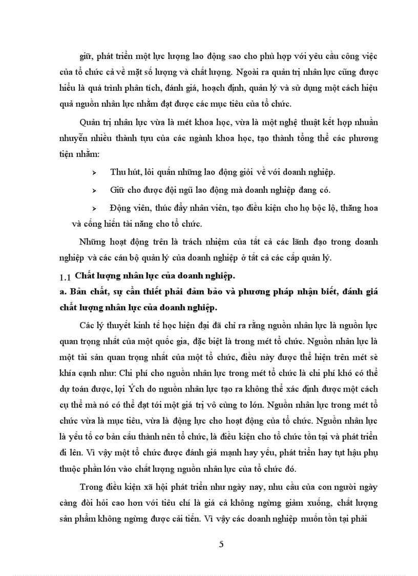 image for page Chất lượng nhân lực của Tổng công ty xay dựng công trình giao thông 8 Nguyên nhân và hướng biện pháp nâng cao 1