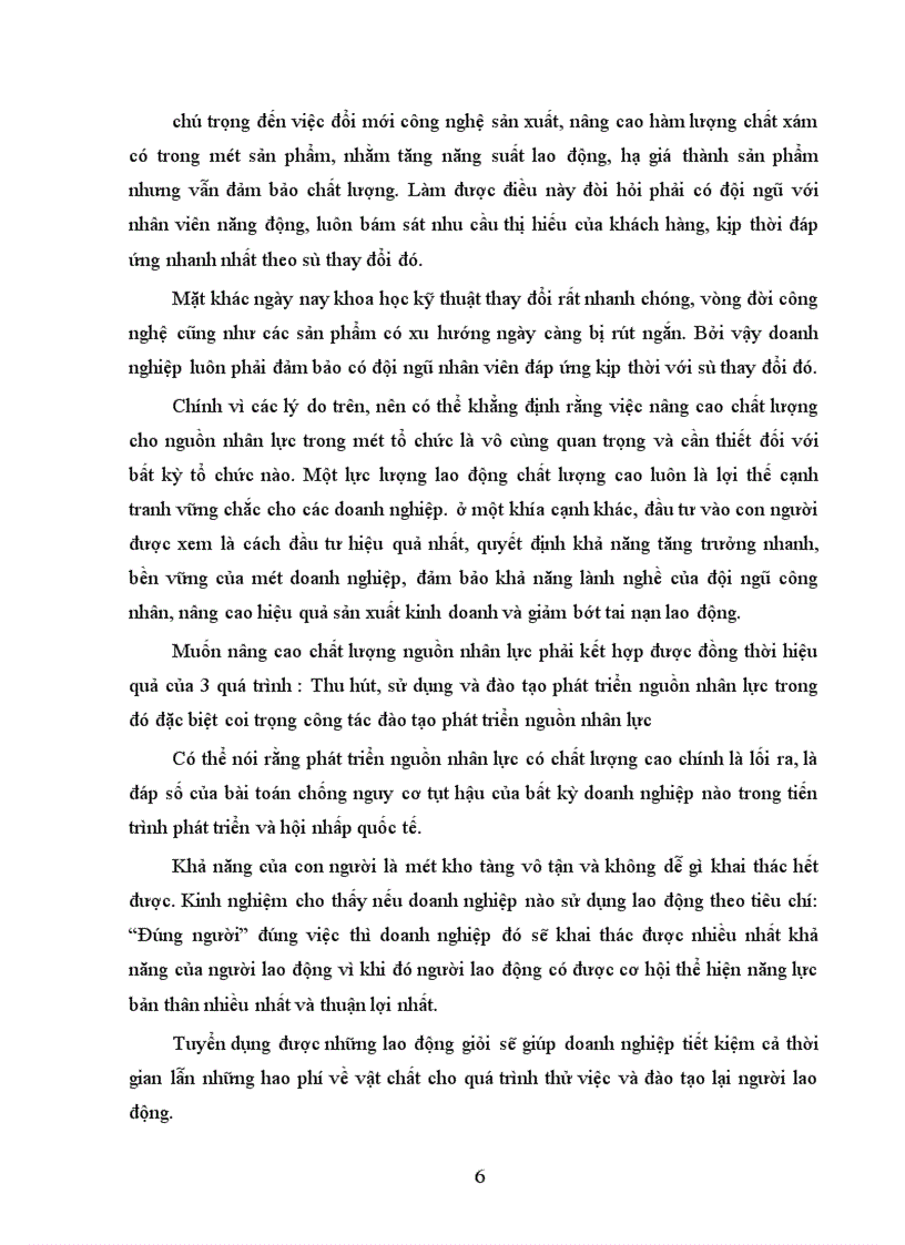 image for page Chất lượng nhân lực của Tổng công ty xay dựng công trình giao thông 8 Nguyên nhân và hướng biện pháp nâng cao 1