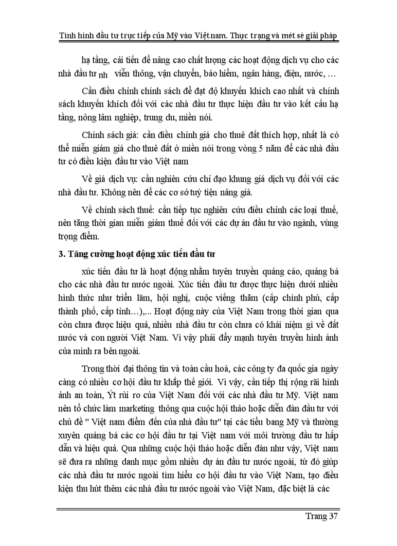 image for page Tình hình đầu tư trực tiếp của Mỹ vào Việt nam Thực trạng và một số giải pháp 1
