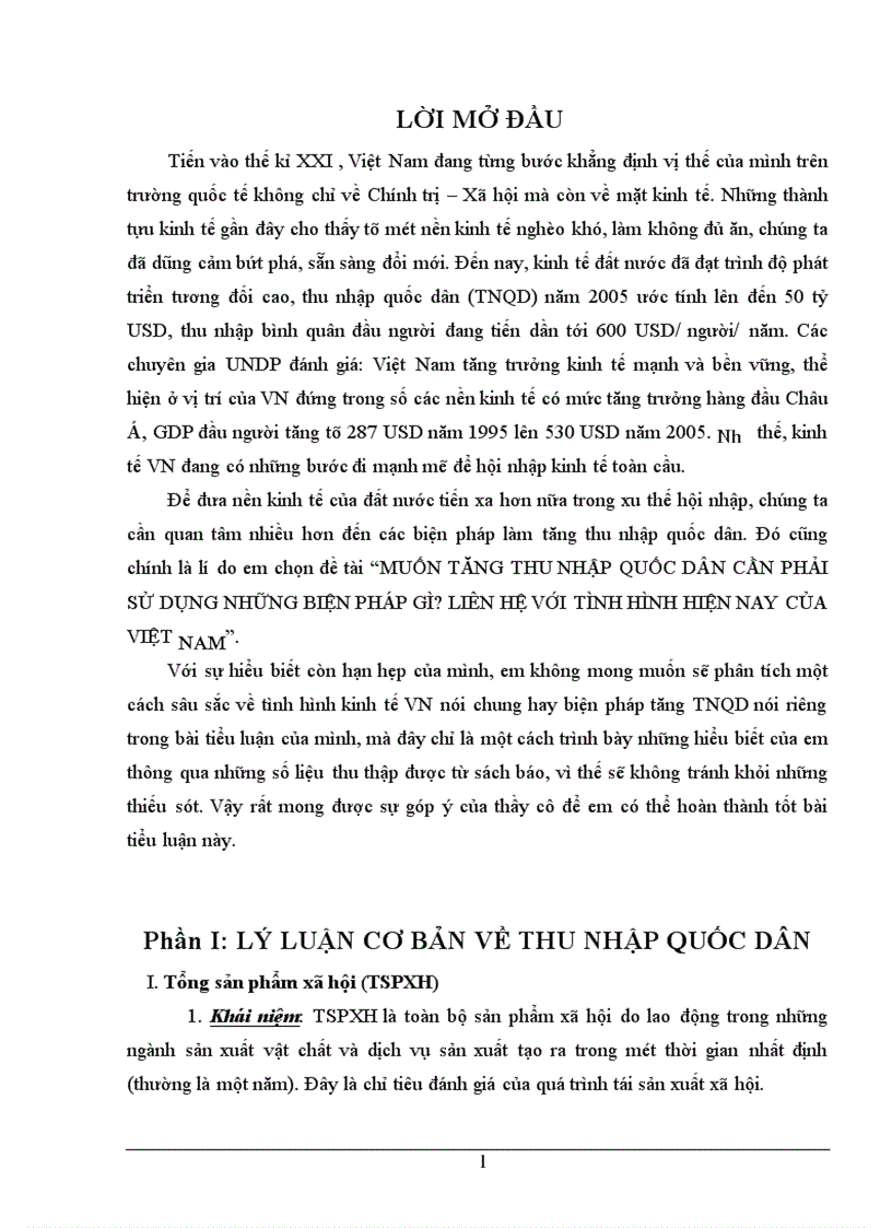 image for page Muốn tăng thu nhập quốc dân cần phải sử dụng những biện pháp gì Liên hệ với tình hình hiện nay của Việt Nam