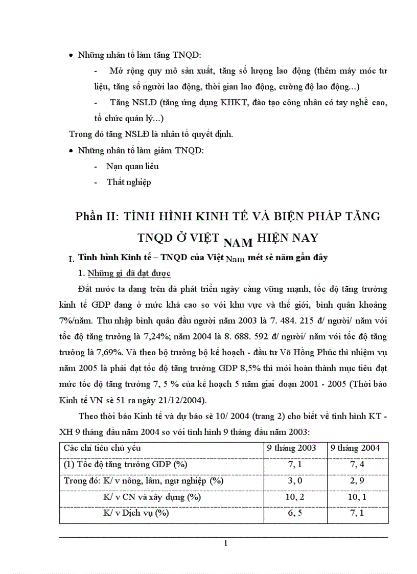 image for page Muốn tăng thu nhập quốc dân cần phải sử dụng những biện pháp gì Liên hệ với tình hình hiện nay của Việt Nam