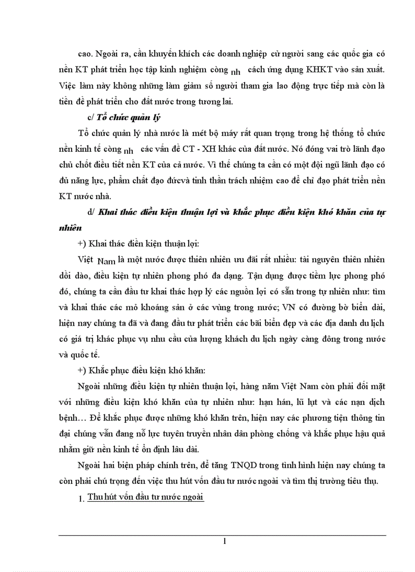 image for page Muốn tăng thu nhập quốc dân cần phải sử dụng những biện pháp gì Liên hệ với tình hình hiện nay của Việt Nam