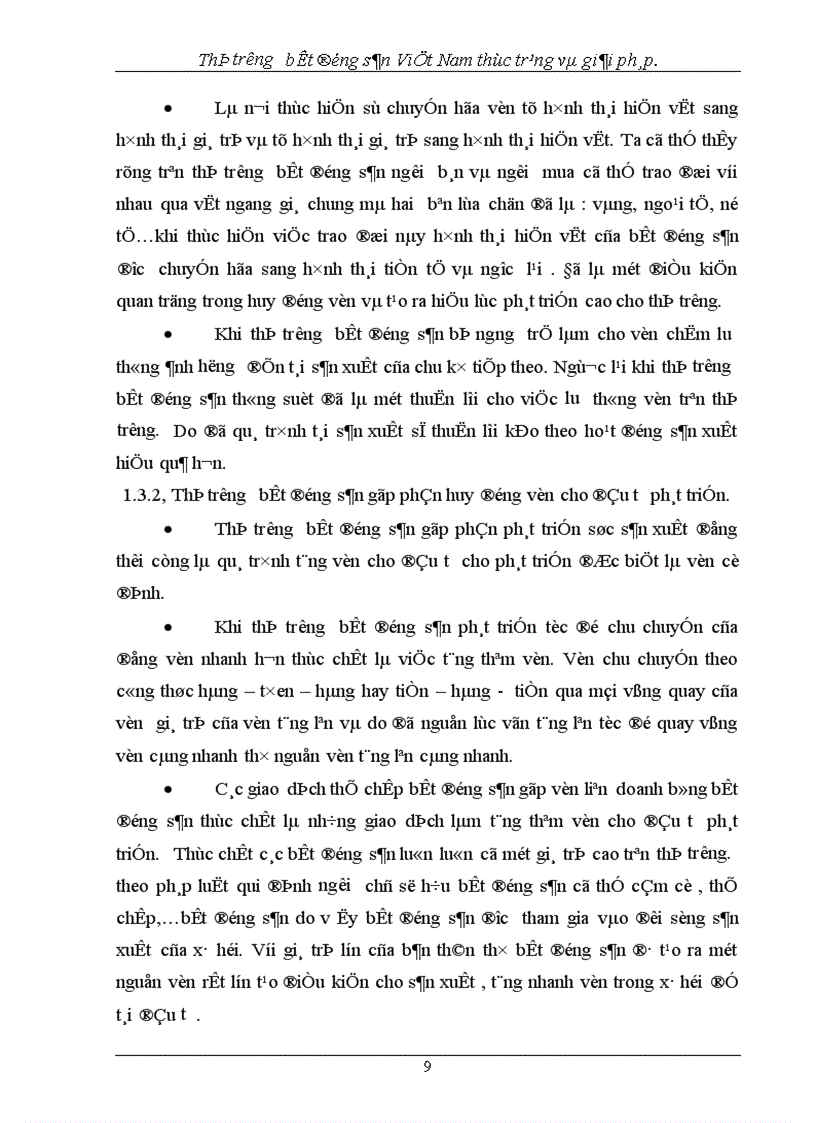 image for page thị trường bất động sản Việt Nam thực trạng và giải pháp