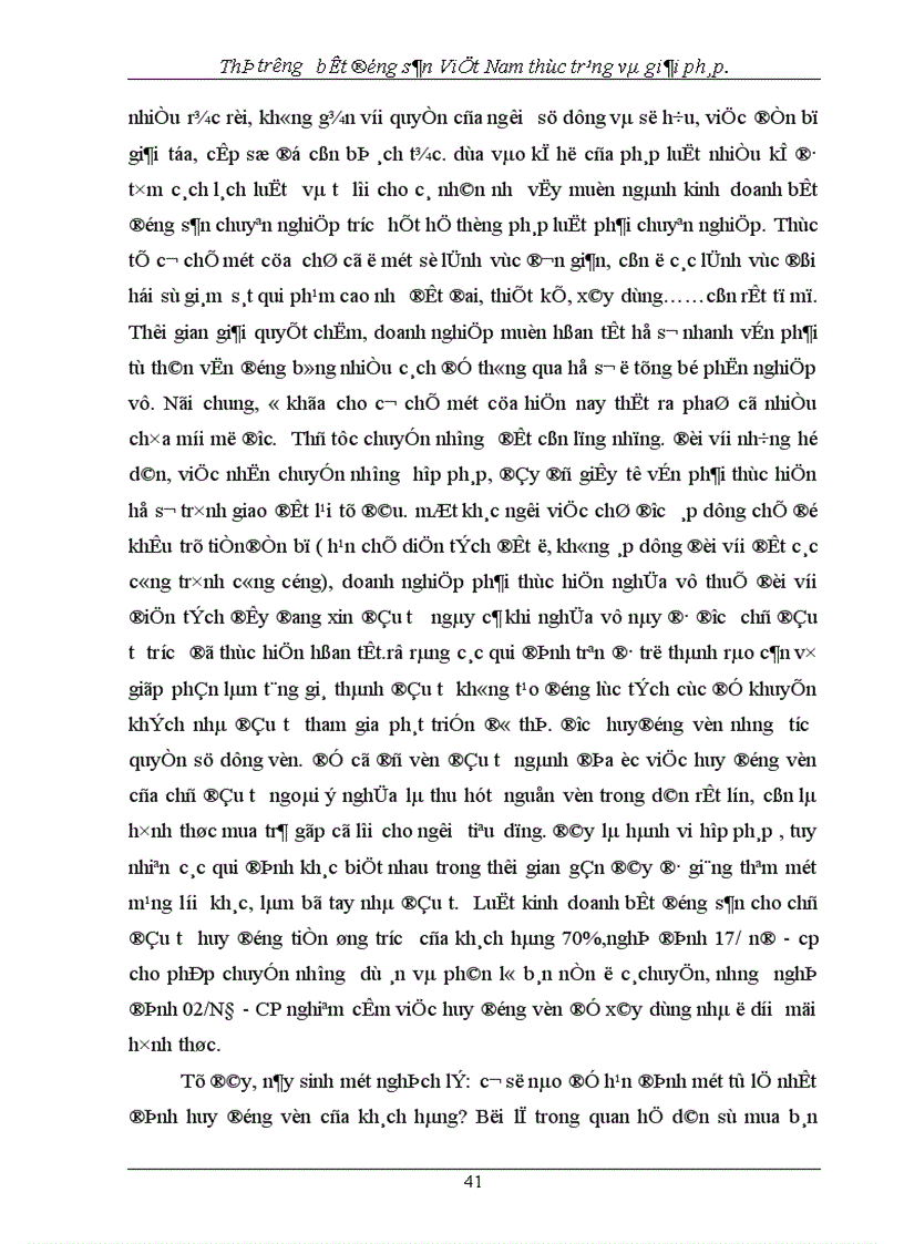 image for page thị trường bất động sản Việt Nam thực trạng và giải pháp