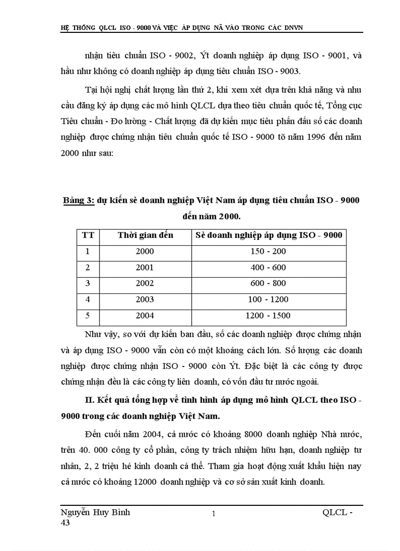 image for page Hệ thống QLCL theo tiêu chuẩn ISO 9000 và việc áp dụng nó vào trong các doanh nghiệp Việt Nam 1