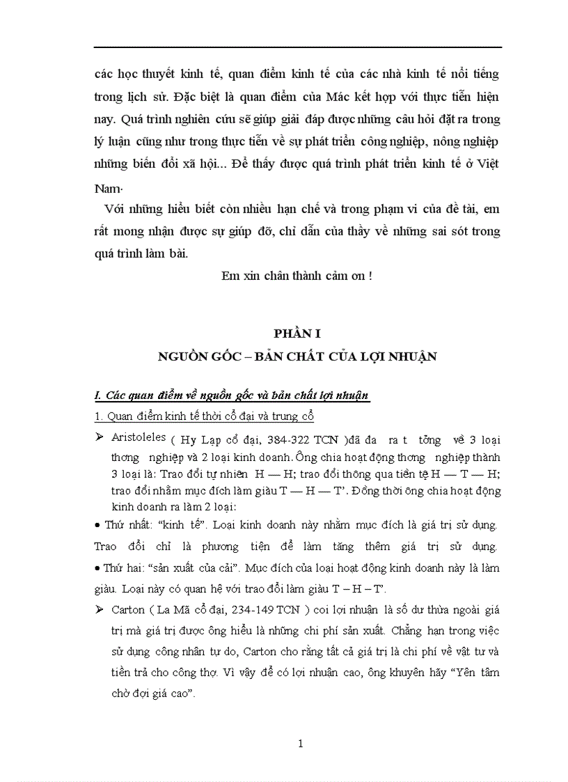 image for page Vai trò của lợi nhuận trong nền kinh tế thị trường 1