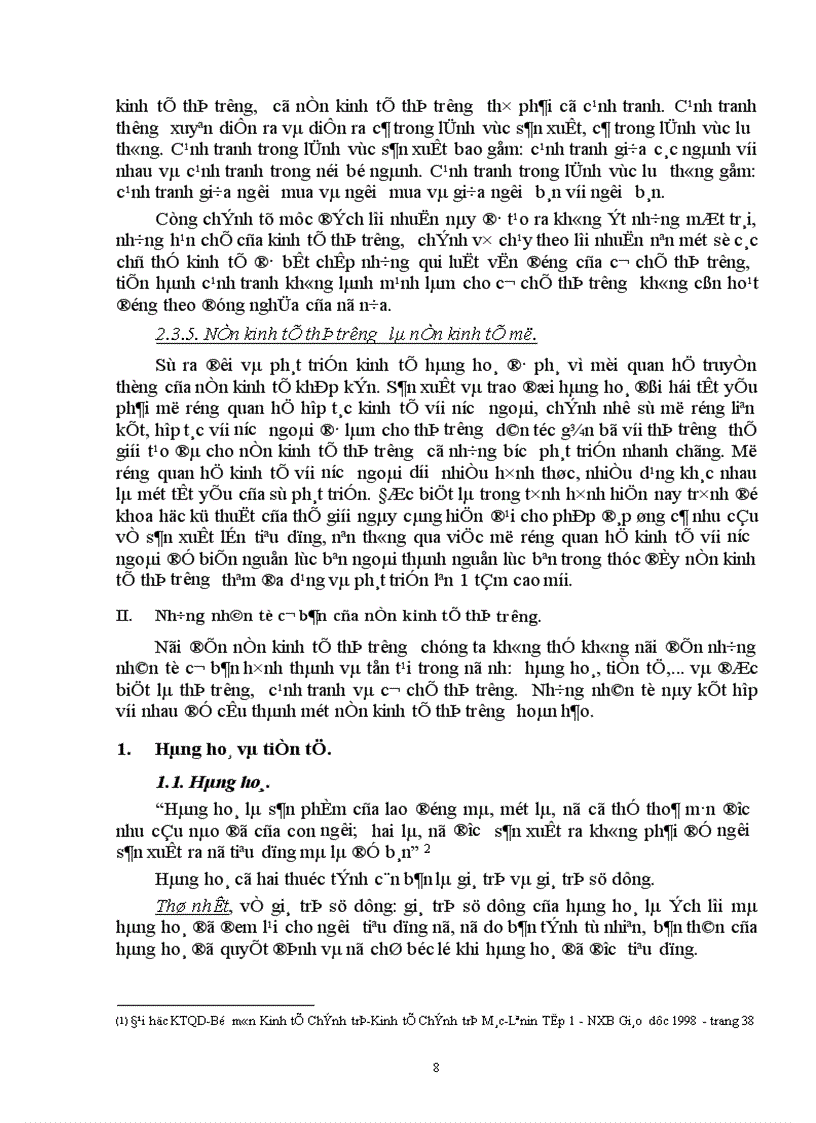 image for page Lý luận của chủ nghĩa Mác Lênin về kinh tế thị trường và sự vận dụng nó ở nước ta để xây dựng kinh tế thị trường định hướng xã hội chủ nghĩa