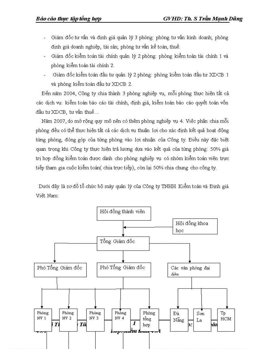 image for page Báo cáo thực tập tại Công ty TNHH Kiểm toán và Định giá Việt Nam