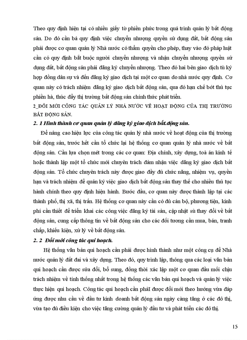 image for page Hiểu rõ hơn về thị trường bất động sản để đưa ra các giải pháp góp phần phát triển thị trường bất động sản ở nước ta 1