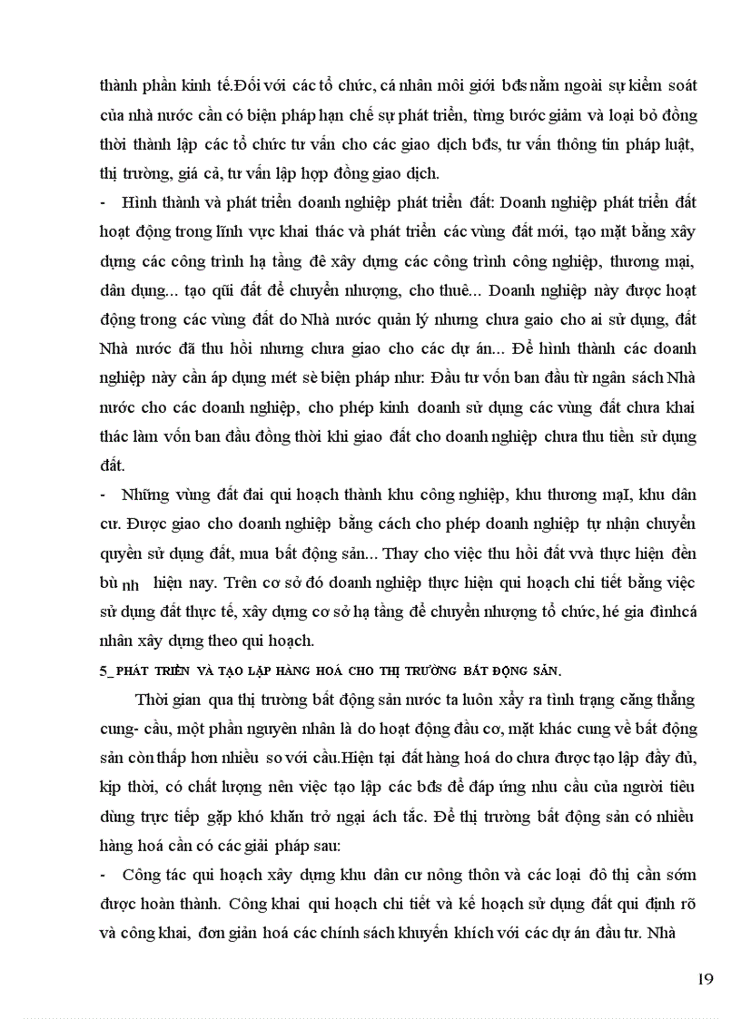 image for page Hiểu rõ hơn về thị trường bất động sản để đưa ra các giải pháp góp phần phát triển thị trường bất động sản ở nước ta 1