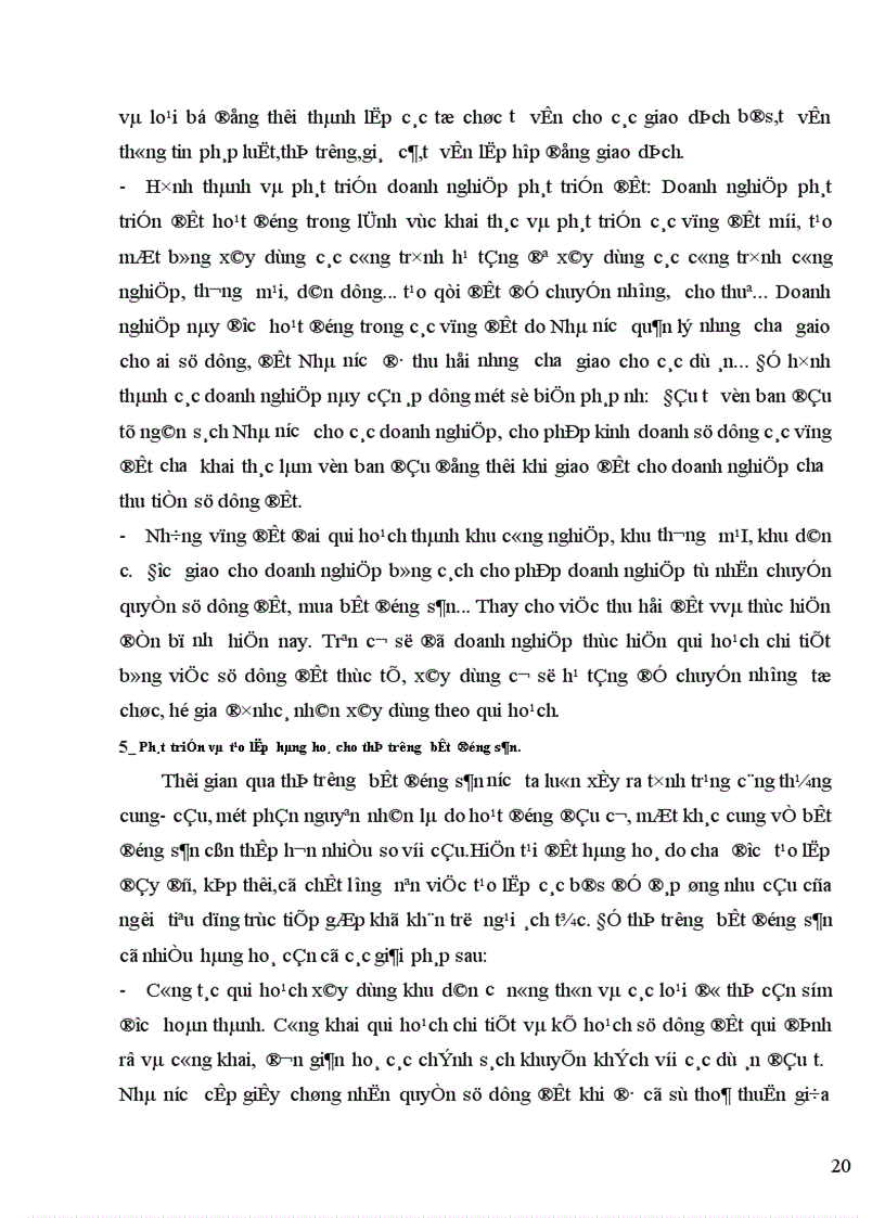 image for page Hiểu rõ hơn về thị trường bất động sản để đưa ra các giải pháp góp phần phát triển thị trường bất động sản ở nước ta 1