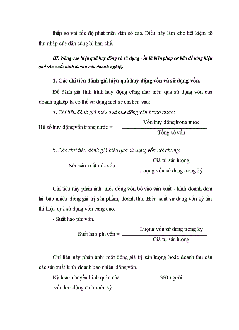 image for page Vốn và vấn đề sử dụng vốn có hiệu quả của các doanh nghiệp khi chuyển sang kinh tế thị trường ở nước ta 1