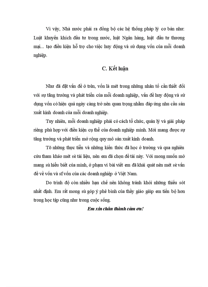 image for page Vốn và vấn đề sử dụng vốn có hiệu quả của các doanh nghiệp khi chuyển sang kinh tế thị trường ở nước ta 1