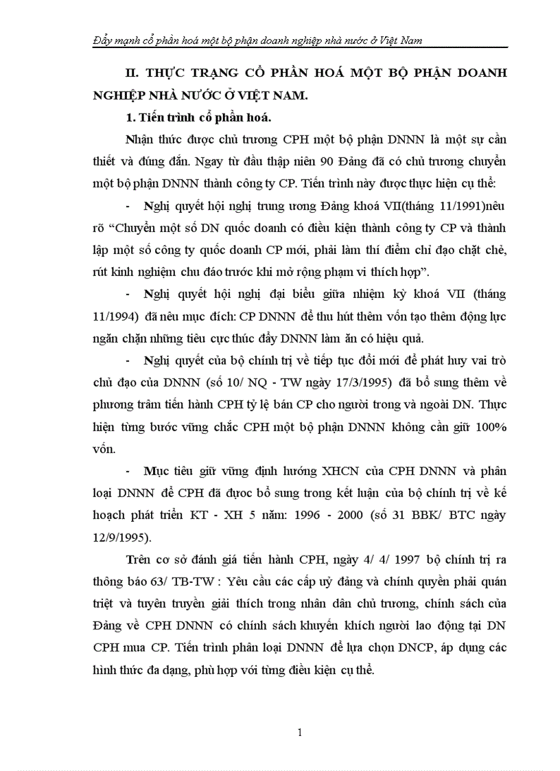 image for page Đẩy mạnh cổ phần hoá một bộ phận doanh nghiệp nhà nước ở Việt Nam 1