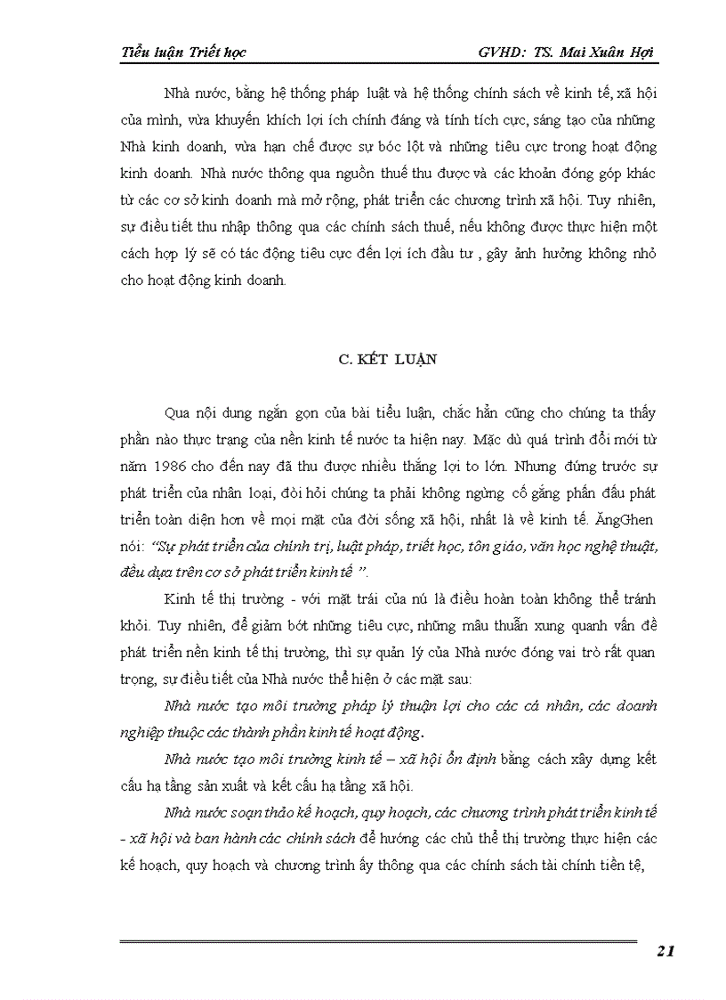image for page Mâu thuẫn biện chứng và biểu hiện của nó trong quá trình xây dựng nền kinh tế thị trường ở Việt Nam 1