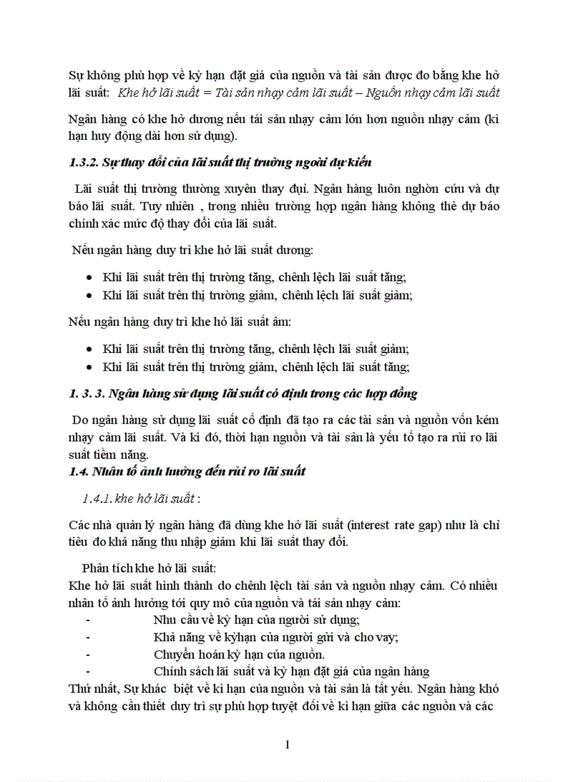 image for page Rủi ro lãi suất trong hệ thống kinh doanh ngân hàng và các giải pháp phòng ngừa 1