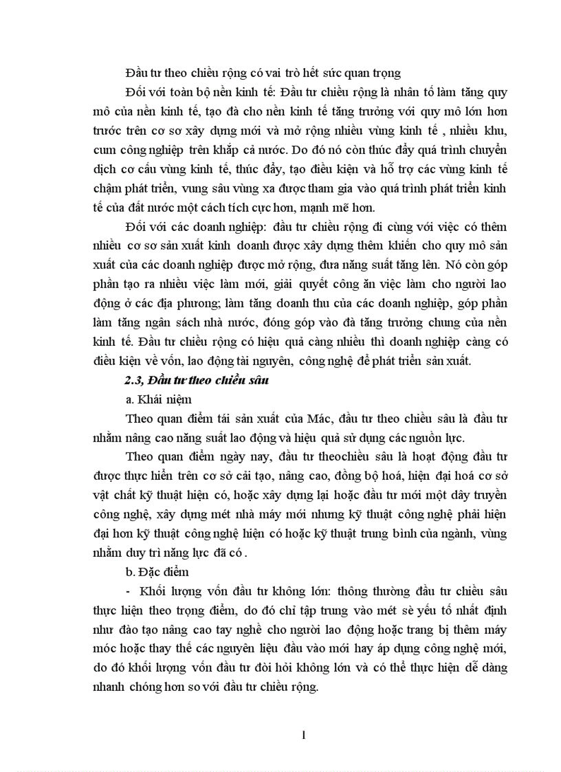 image for page Mối quan hệ giữa đầu tư theo chiều rộng và chiều sâu lý luận và thực tiễn 1
