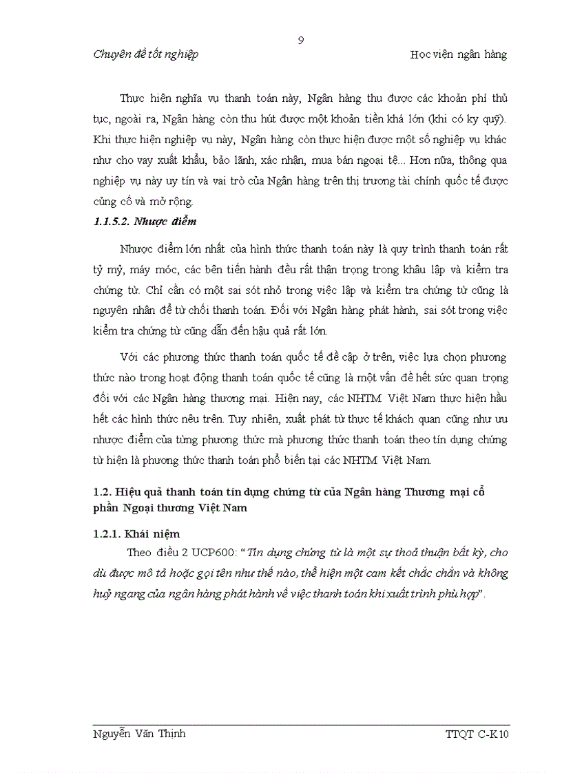 image for page Nâng cao hiệu quả hoạt động thanh toán xuất nhập khẩu theo phương thức tín dụng chứng từ tại Ngân hàng Thương mại cổ phần Ngoại thương Việt Nam chi nhánh Hà Nội