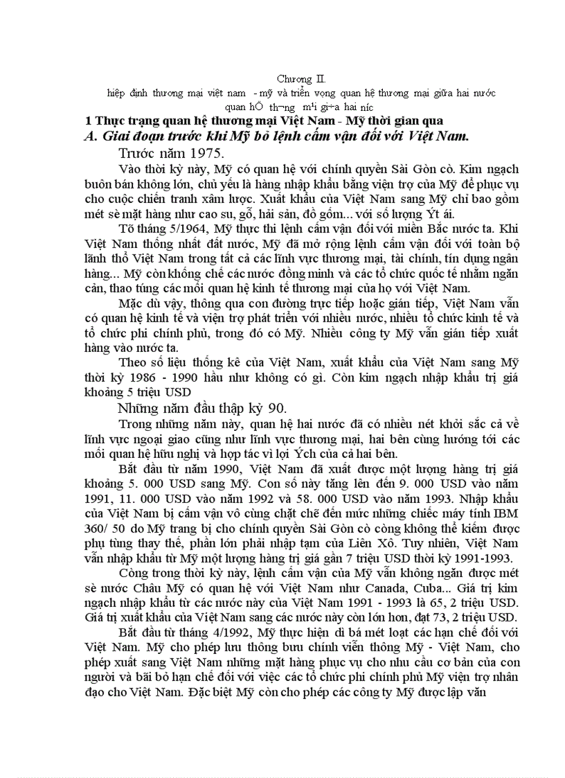 image for page Quan hệ thương mại hàng hoá Việt Mỹ sau khi ký kết Hiệp định Thương mại giữa hai nước Triển vọng và giải pháp