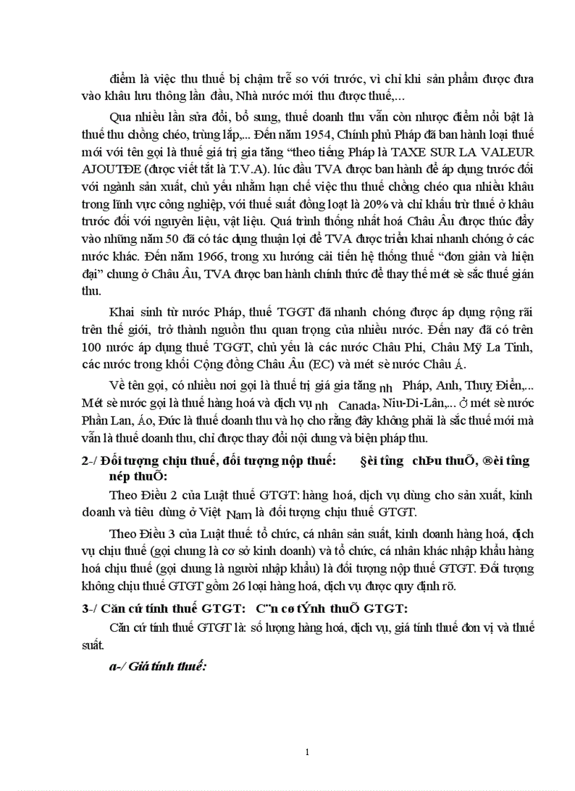 image for page Một số vấn đề về phương pháp tính và hạch toán thuế GTGT ở các doanh nghiệp 1
