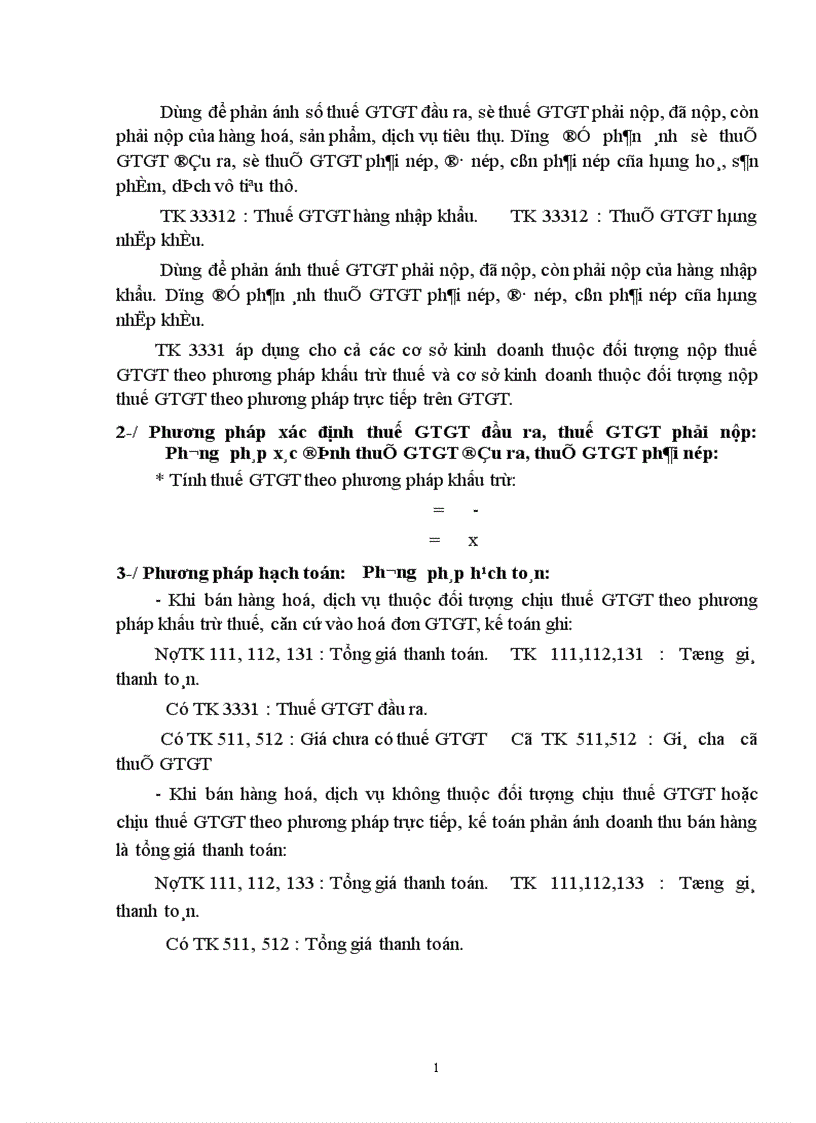 image for page Một số vấn đề về phương pháp tính và hạch toán thuế GTGT ở các doanh nghiệp 1