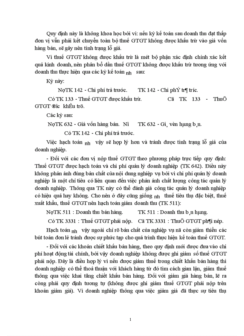 image for page Một số vấn đề về phương pháp tính và hạch toán thuế GTGT ở các doanh nghiệp 1
