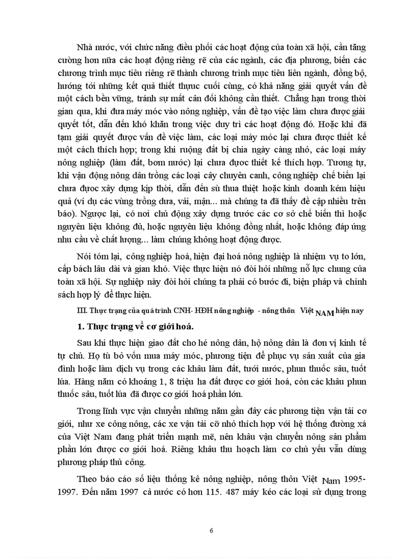 image for page thực trạng của quá trình cnh hđh nông nghiệp nông thôn việt nam hiện nay