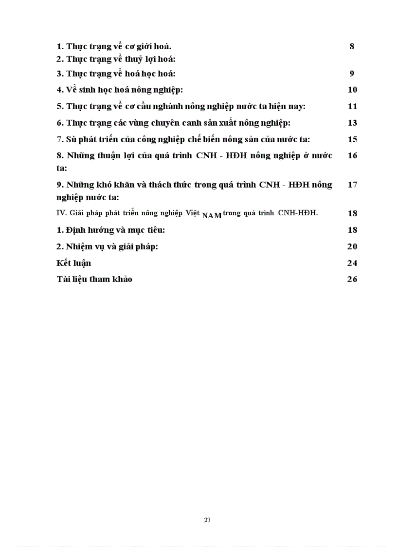 image for page thực trạng của quá trình cnh hđh nông nghiệp nông thôn việt nam hiện nay
