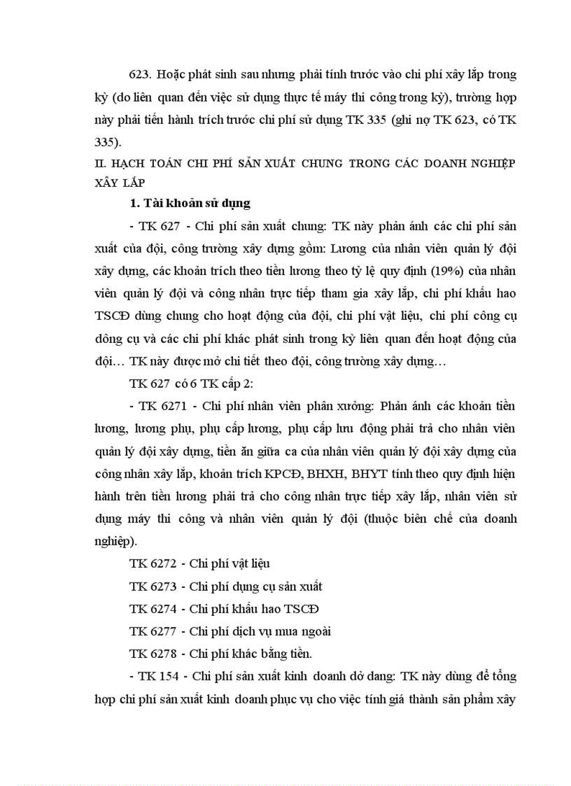 image for page hạch toán chi phí sản xuất chung trong các doanh nghiệp xây lắp 1