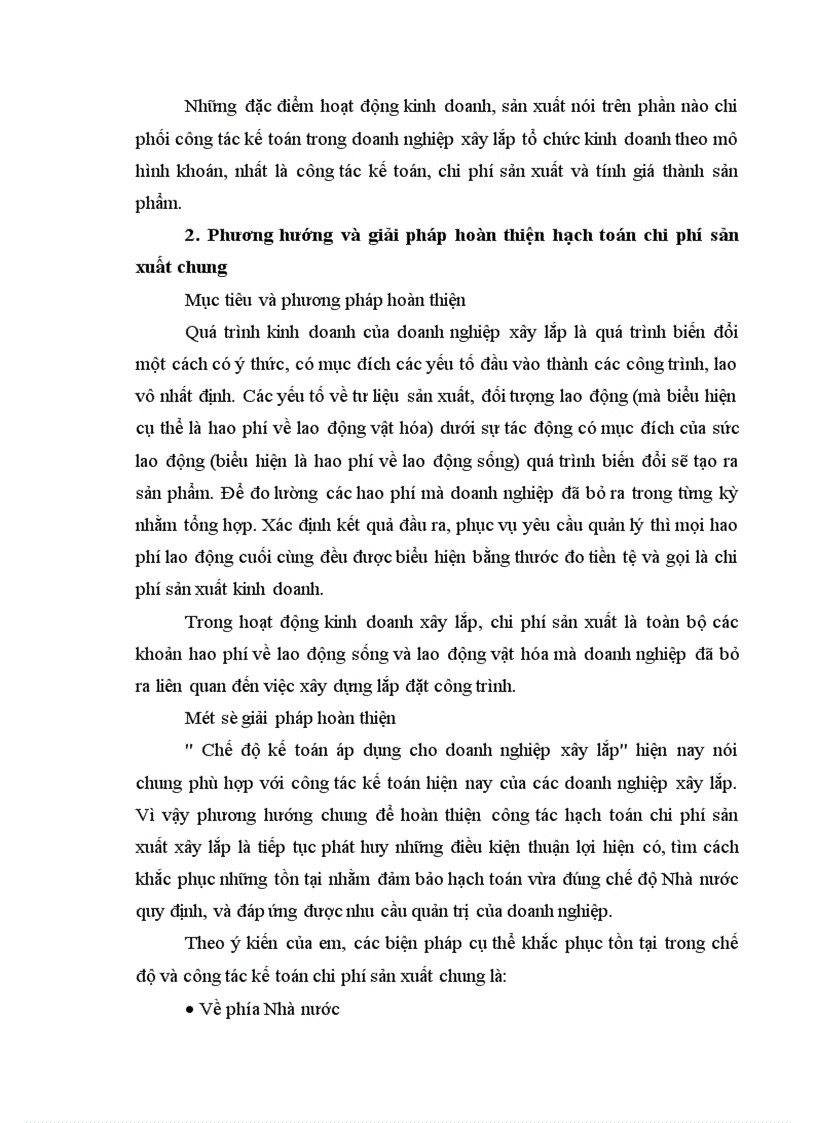 image for page hạch toán chi phí sản xuất chung trong các doanh nghiệp xây lắp 1