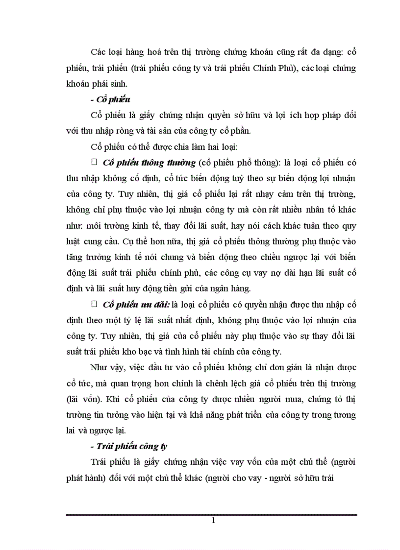 image for page Áp dụng các công cụ toán tài chính vào việc quản lý danh mục đầu tư và ứng dụng trong thị trường chứng khoán Việt Nam