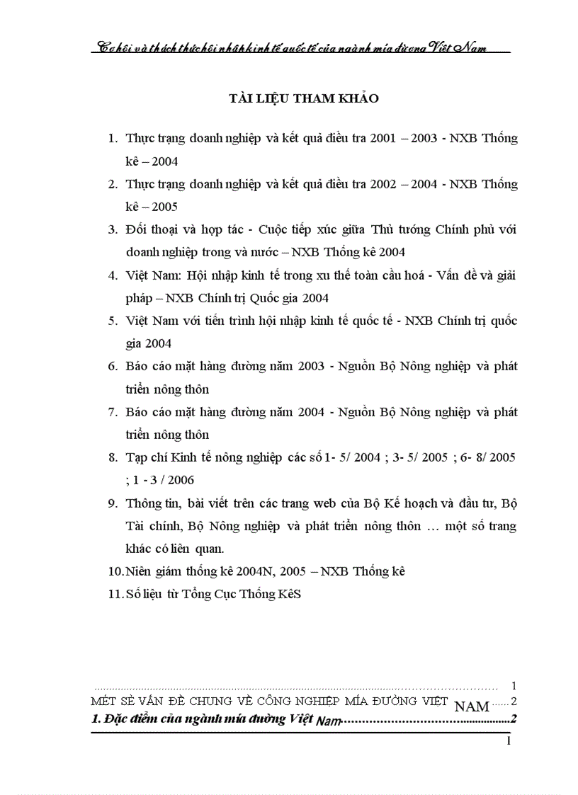 image for page Cơ hội và thách thức hội nhập kinh tế quốc tế của ngành mớa đường Việt Nam 1