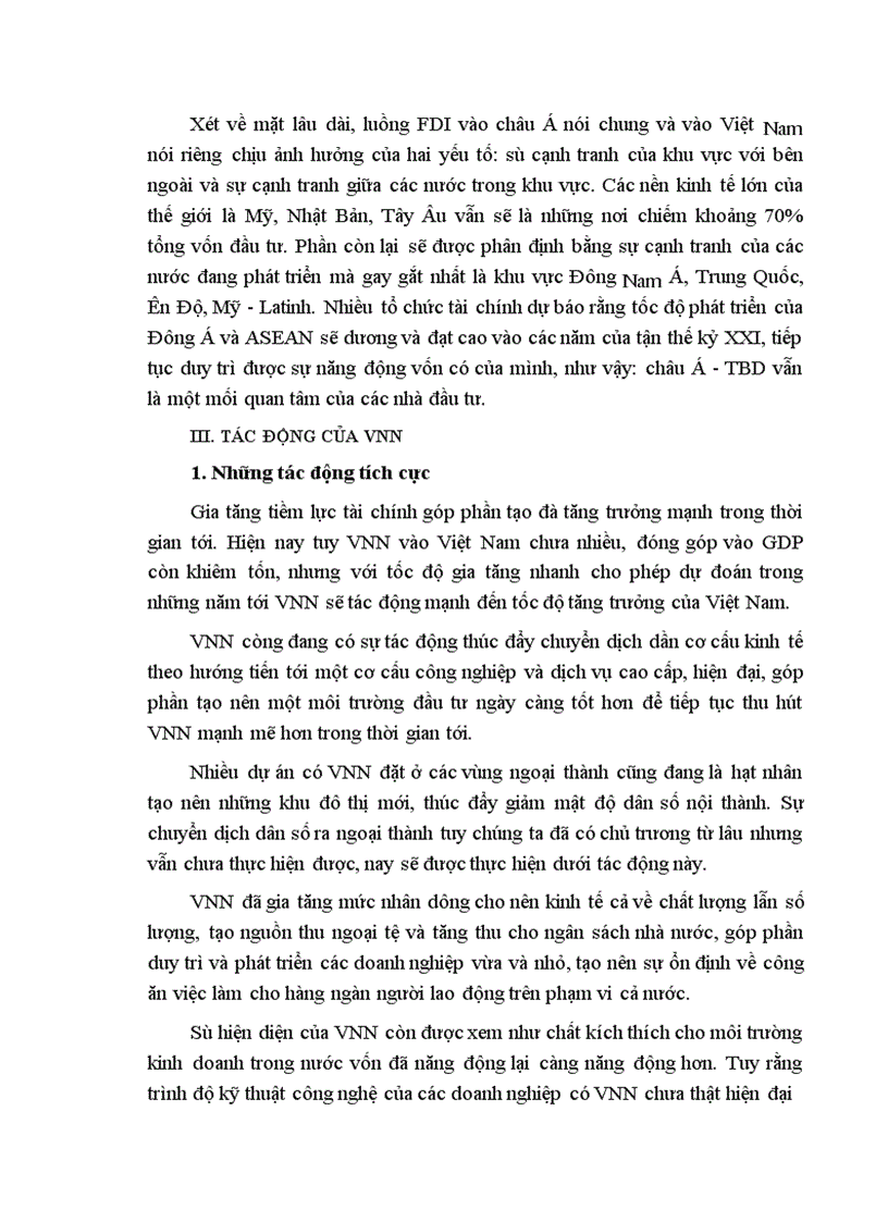 image for page Giải pháp nhằm huy động và sử dụng có hiệu quả vốn nước ngoài cho quá trình CNH HĐH ở Việt Nam 1
