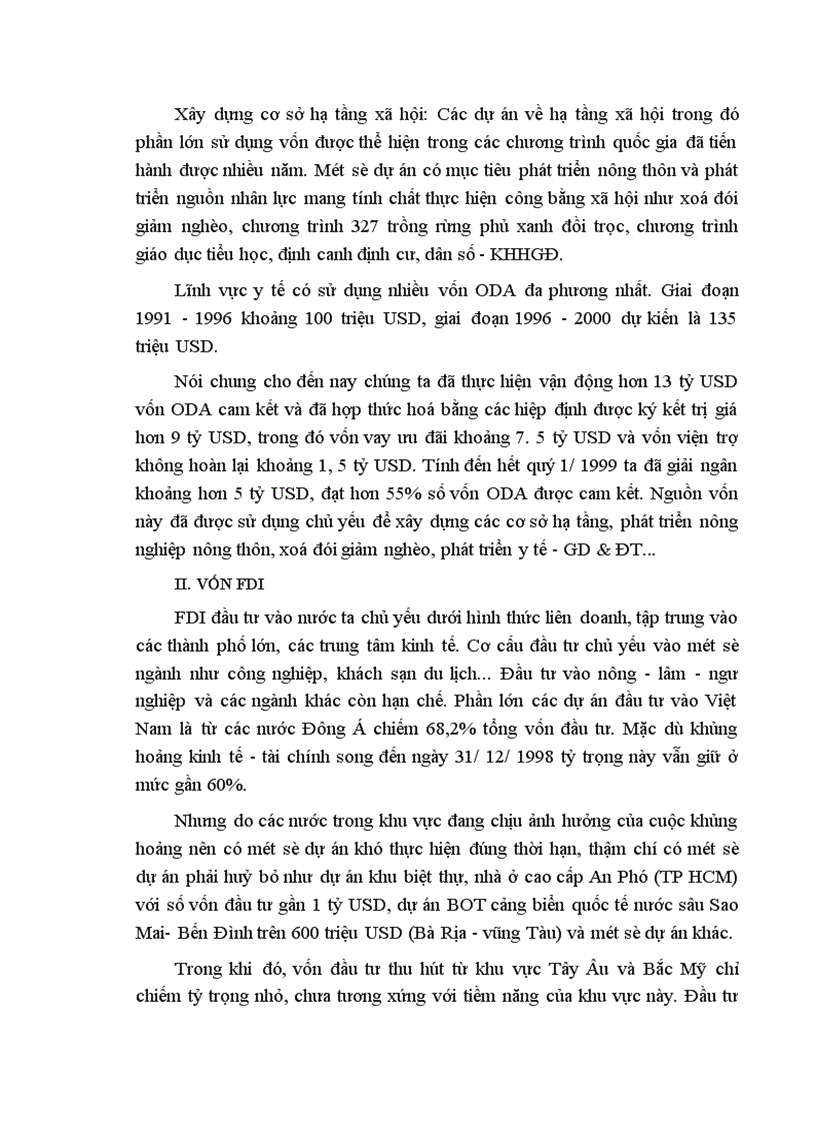 image for page Giải pháp nhằm huy động và sử dụng có hiệu quả vốn nước ngoài cho quá trình CNH HĐH ở Việt Nam 1