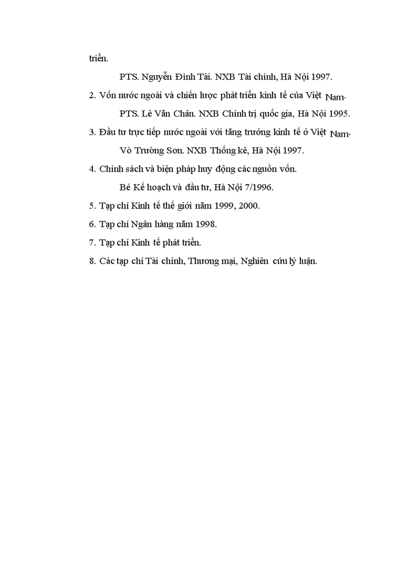 image for page Giải pháp nhằm huy động và sử dụng có hiệu quả vốn nước ngoài cho quá trình CNH HĐH ở Việt Nam 1