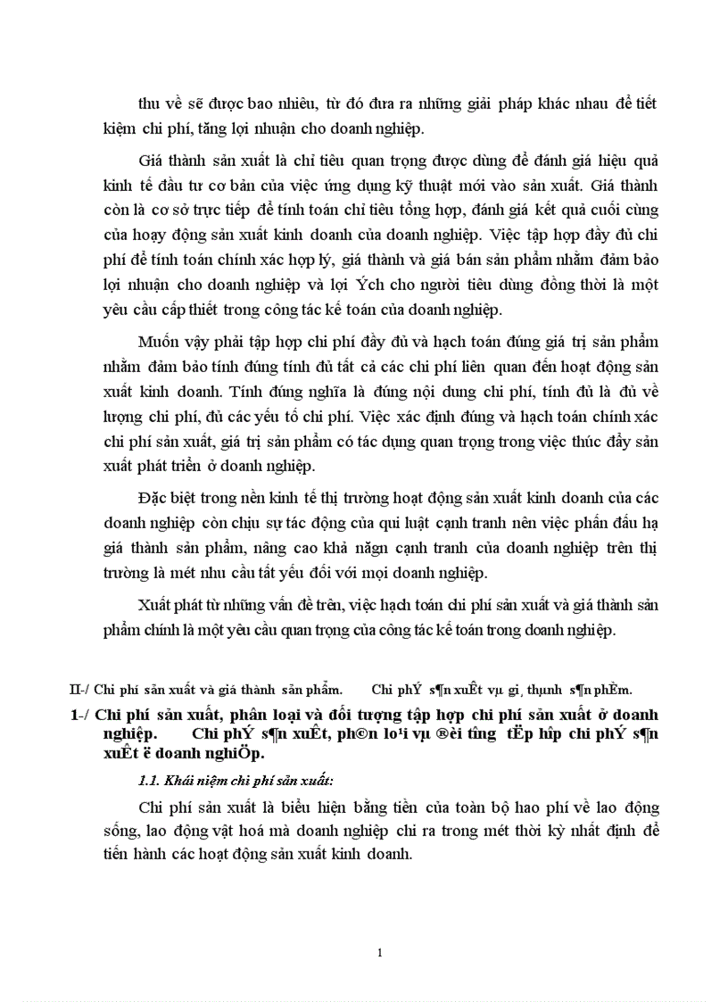 image for page Cơ sở lựa chọn và trình tự hạch toán các phương pháp tập hợp chi phí và tính giá thành sản phẩm 1