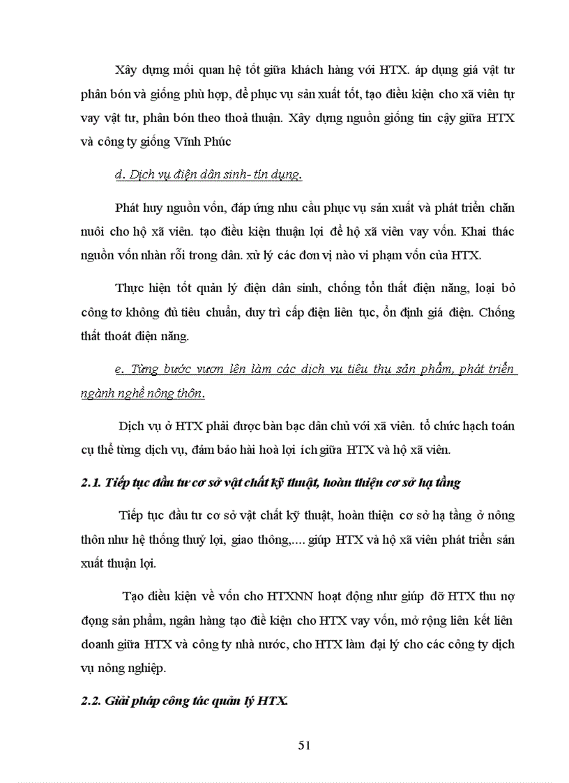 image for page Giải pháp nâng cao hiệu quả kinh tế của hợp tác xã dịch vụ nông nghiệp Trung Hà Tiến Thịnh Mê Linh Vĩnh Phúc