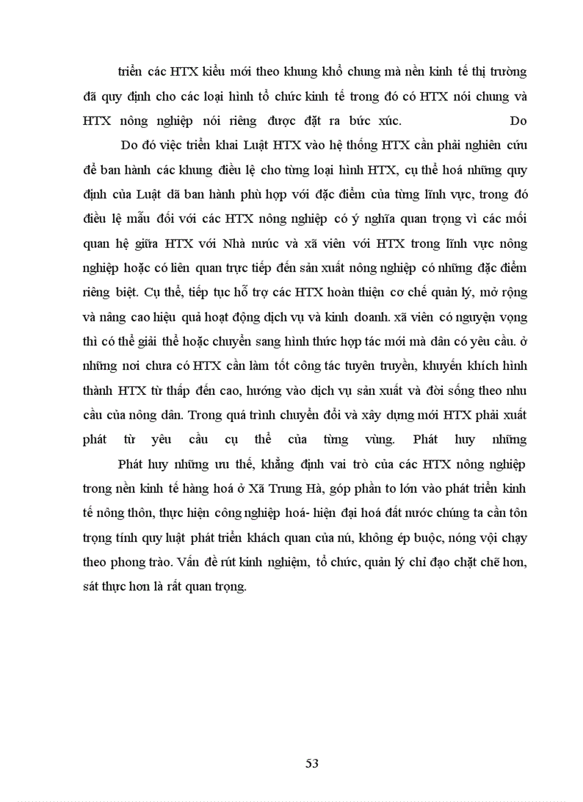 image for page Giải pháp nâng cao hiệu quả kinh tế của hợp tác xã dịch vụ nông nghiệp Trung Hà Tiến Thịnh Mê Linh Vĩnh Phúc