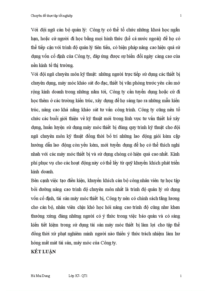 image for page Một số giải pháp nâng cao hiệu quả sử dụng vốn cố định của Công ty tư vấn đầu tư và xây dựng 1