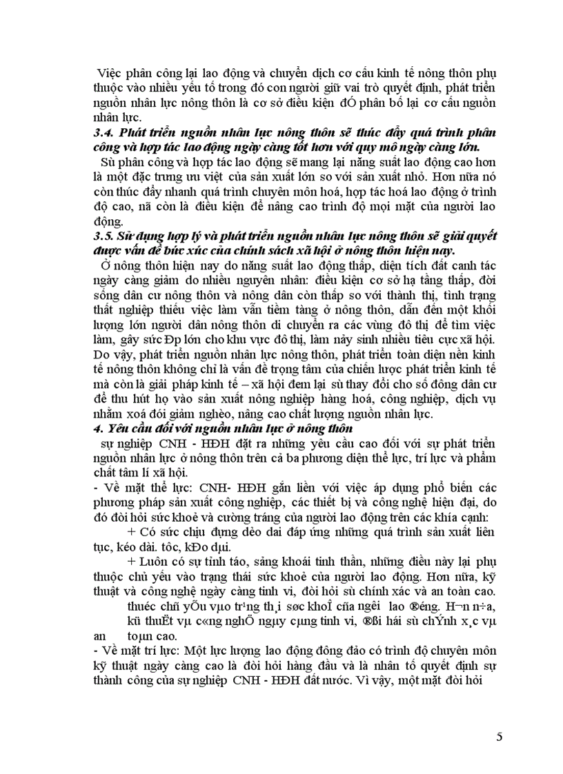 image for page Thực trạng và một số giải pháp phát triển nguồn nhân lực trong quá trình cnh hđh nông nghiệp nông thôn