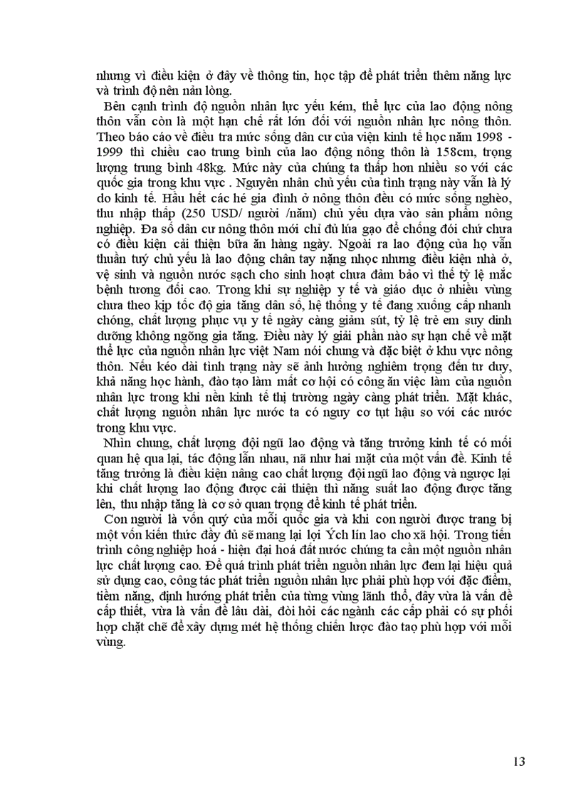 image for page Thực trạng và một số giải pháp phát triển nguồn nhân lực trong quá trình cnh hđh nông nghiệp nông thôn