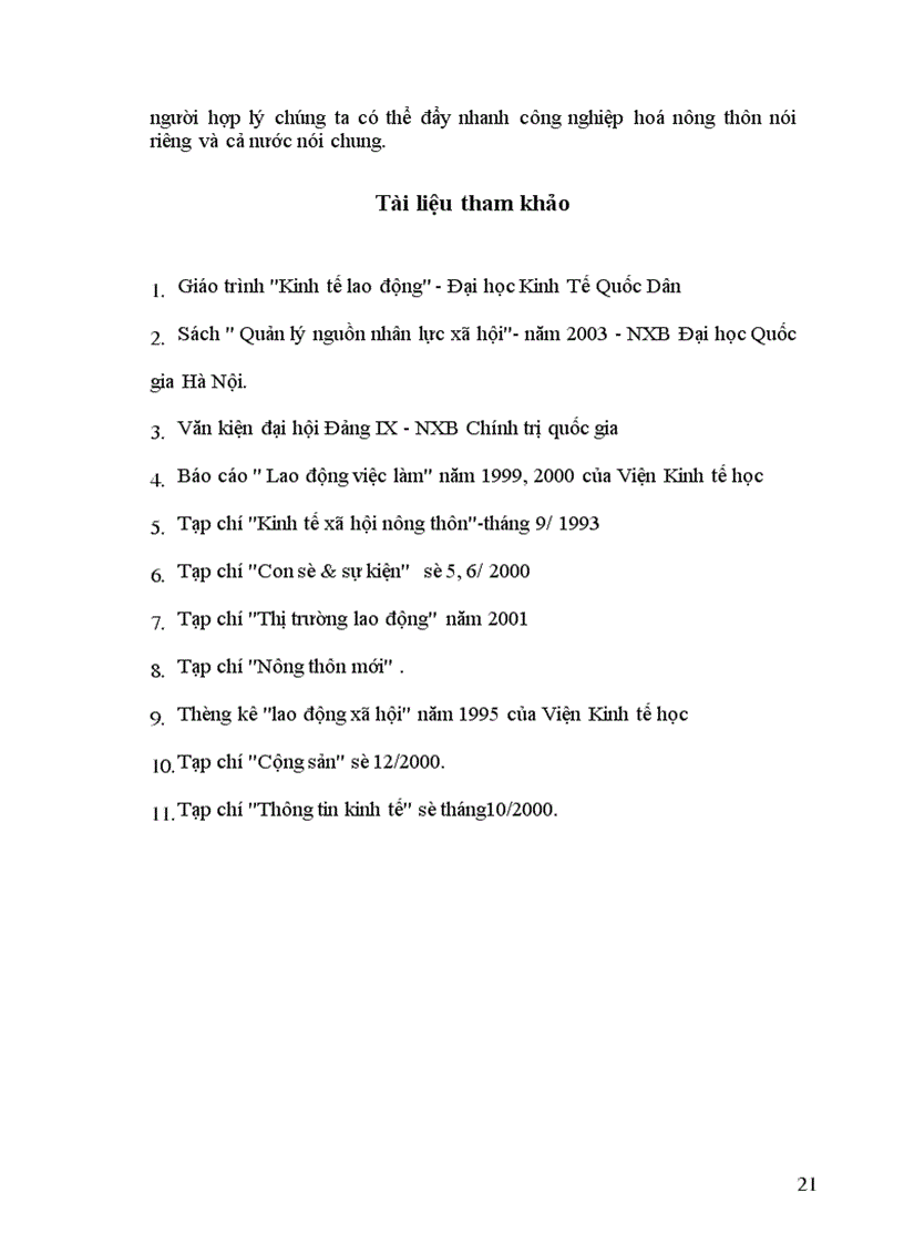 image for page Thực trạng và một số giải pháp phát triển nguồn nhân lực trong quá trình cnh hđh nông nghiệp nông thôn