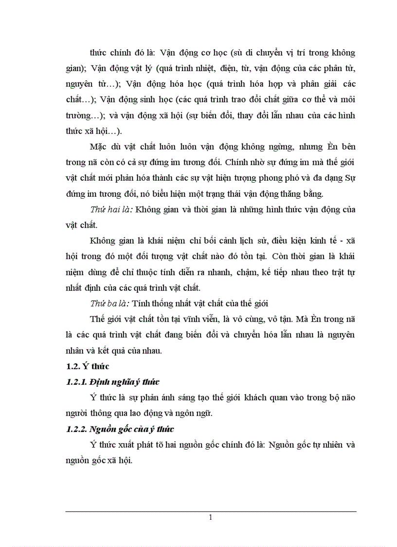 image for page Mối quan hệ giữa vật chất và ý thức vận dụng vào hoạt động thực tiễn trong sự nghiệp xây dựng chủ nghĩa xã hội ở nước ta hiện nay Mở đầu Như chúng ta đã biết kể từ khi hệ thống xã hội chủ nghĩa trên toàn thế giới sụp đổ