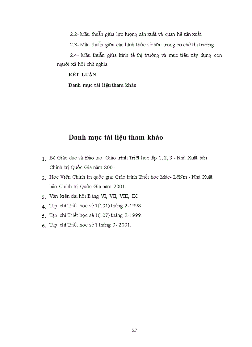 image for page Phép biện chứng về mâu thuẫn và vận dụng nó trong phân tích mâu thuẫn biện chứng trong quá trình chuyến sang kinh tế thị trường ở Việt Nam 1