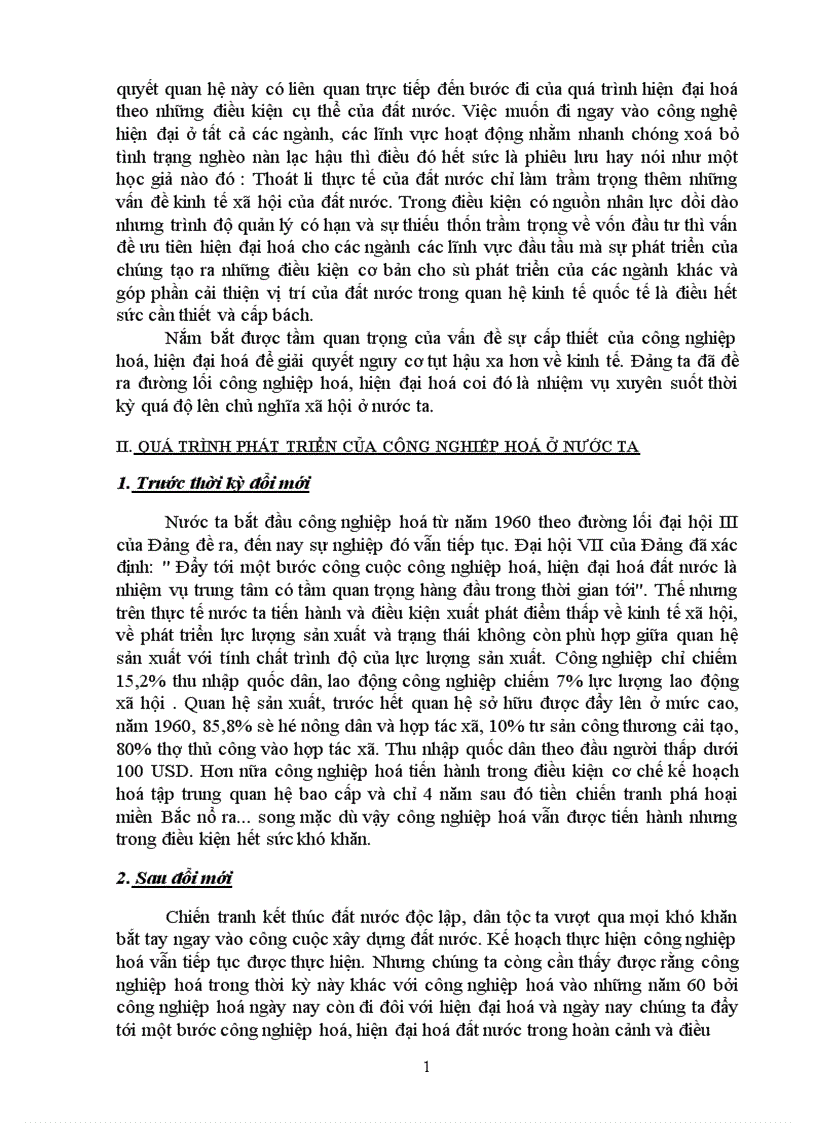 image for page công nghiệp hoá như đại hội III mà gắn liền với hiện đại hoá