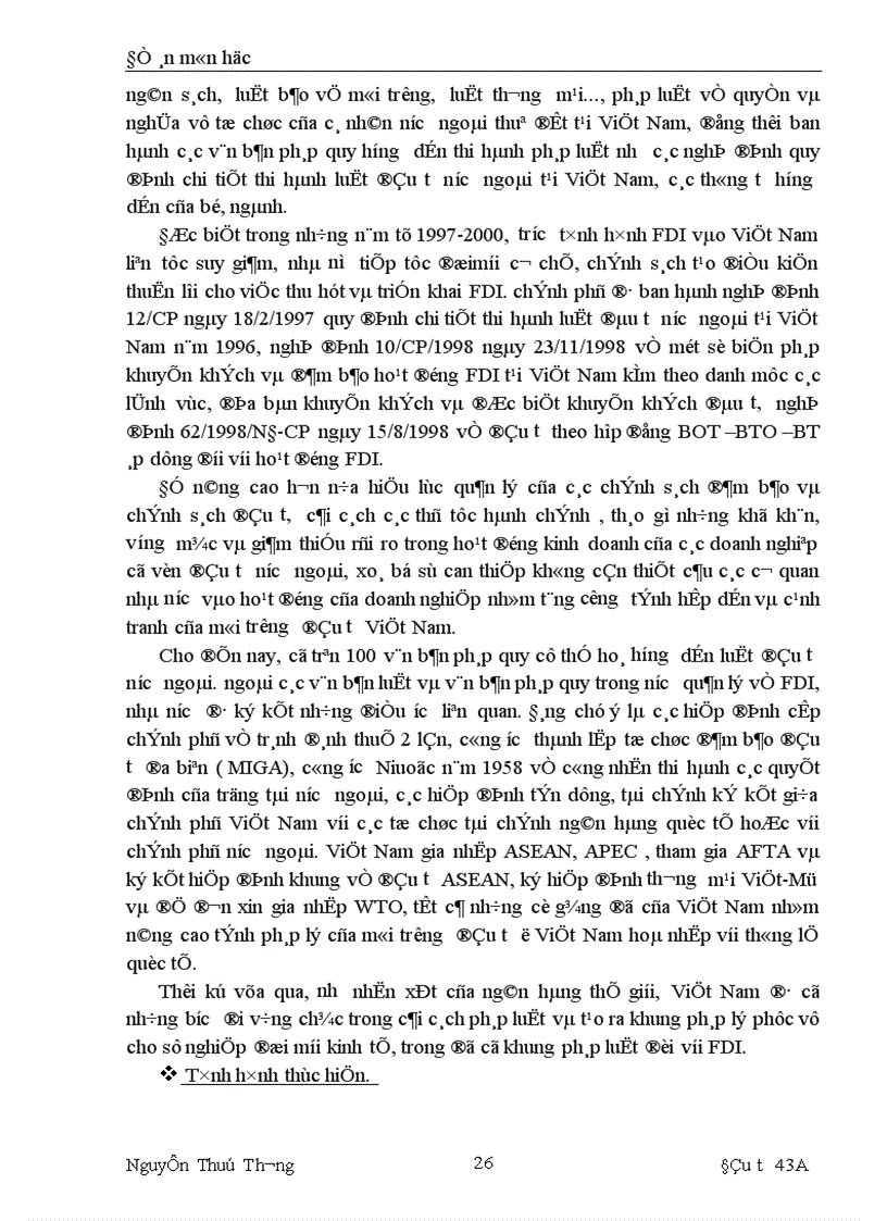 image for page Quản lý nhà nước đối với hoạt động đầu tư trực tiếp nước ngoài ở Việt Nam 1